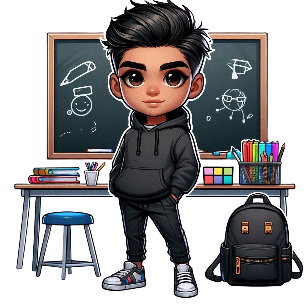 Kiddie Composition Notebook (Select Your Kiddie Character 1-15)