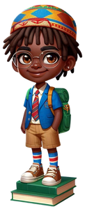 Kiddie Composition Notebook (Select Your Kiddie Character 1-15)