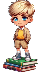 Kiddie Composition Notebook (Select Your Kiddie Character 1-15)